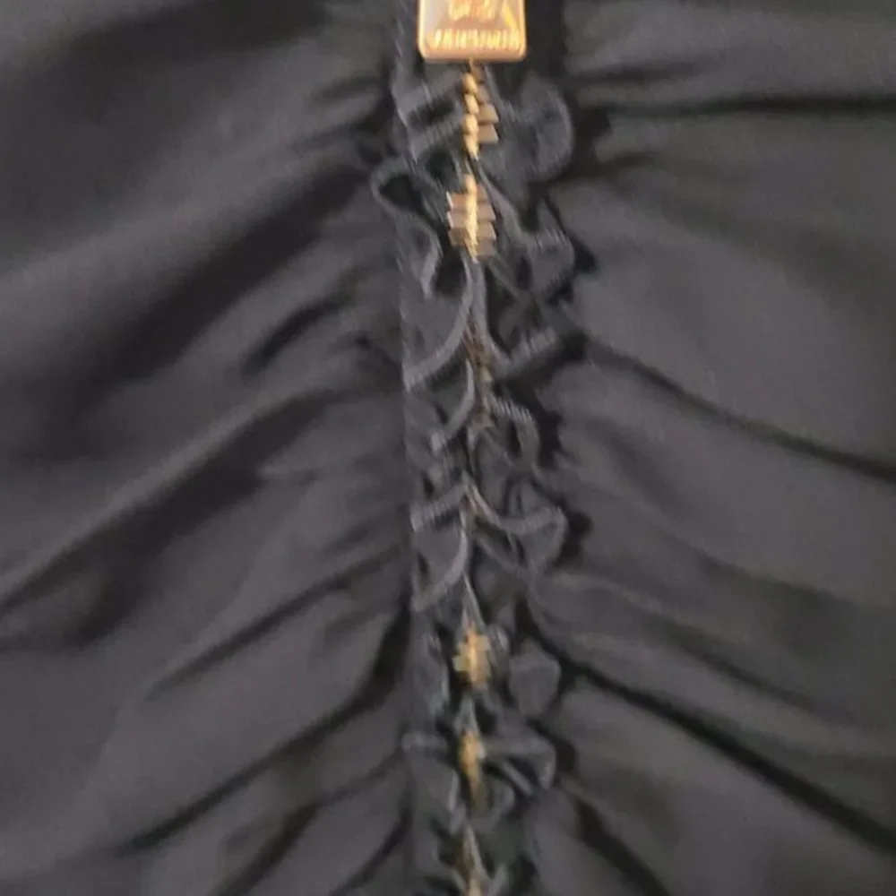 Versace Medusa Long Sleeve Size 8 Midi Dress - Picture 10 of 16
